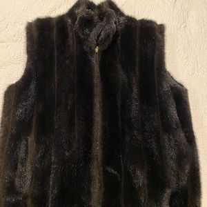 Women’s faux fur vest